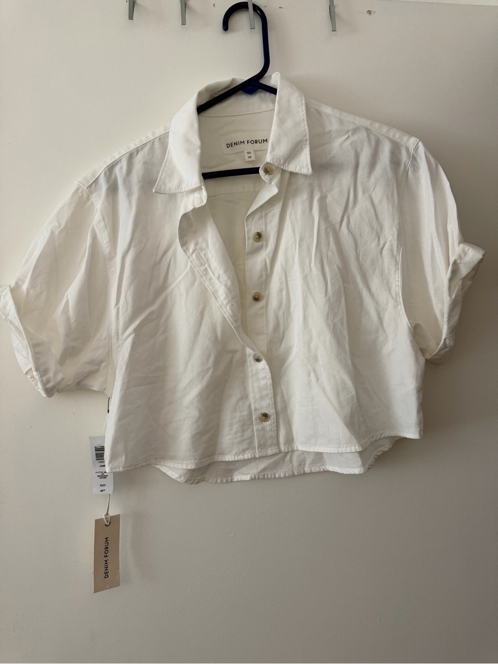 NWT Denim Forum Jane A Little White Lie